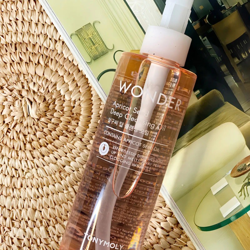 Tonymoly Aceite de limpieza profunda de semilla de albaricoque Wonder