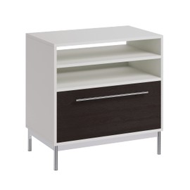 Sauder Vista Key Lateral File Ped, Pearl White Finish
