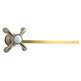 Kingston Brass KTTXD8 French Country Side Mount Toilet Tank Lever, Brushed Nickel