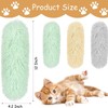 3 Pack Cat Kicker Toys,11" Long Soft Plush Cat Toys
