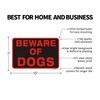 Beware of Dog Signs for Fence Dog Metal Warning Sign