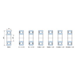 不二越 Nachi Bearing 6003 