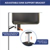 4 Pcs Undermount Sink Brackets, Undermount Sink Support, Undermount Sink