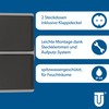 UNITEC Aquarius FR 45245L Socket 2-Way Surface-Mounted Loose Grey /