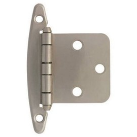 Liberty H01010L-SN-U Overlay Hinge without Spring, 2-Pack