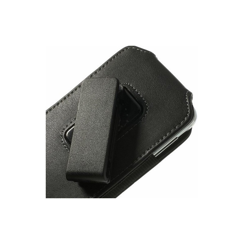 DFV mobile - Magnetic leather holster case belt clip rotary