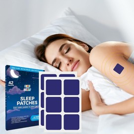 Parches mejorados para dormir profundo para adultos extra fuertes | Parches de ayuda para dormir de acción rápida para hombres y mujeres | Ingredientes 100% naturales, fáciles de aplicar y agradables