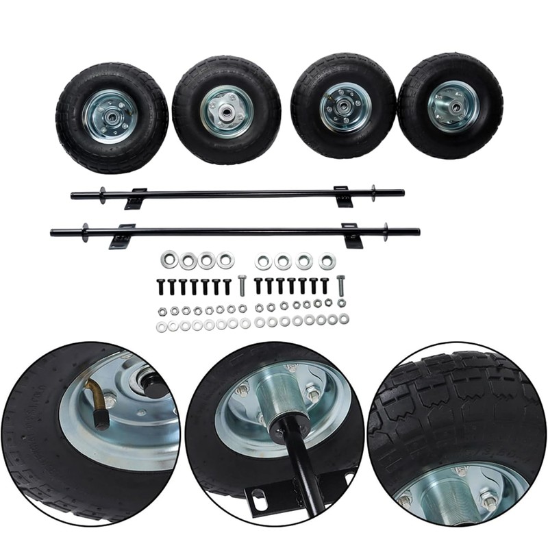 Generator Wheel Kit 10in Replacement for Predator 9000 8750 6500