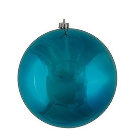Vickerman 3" Midnight Green Candy Ball Ornament. Includes 12 Ornaments per Pack.