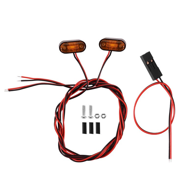 INJORA 11 x 5 mm Side Marker Lights Warning Lights