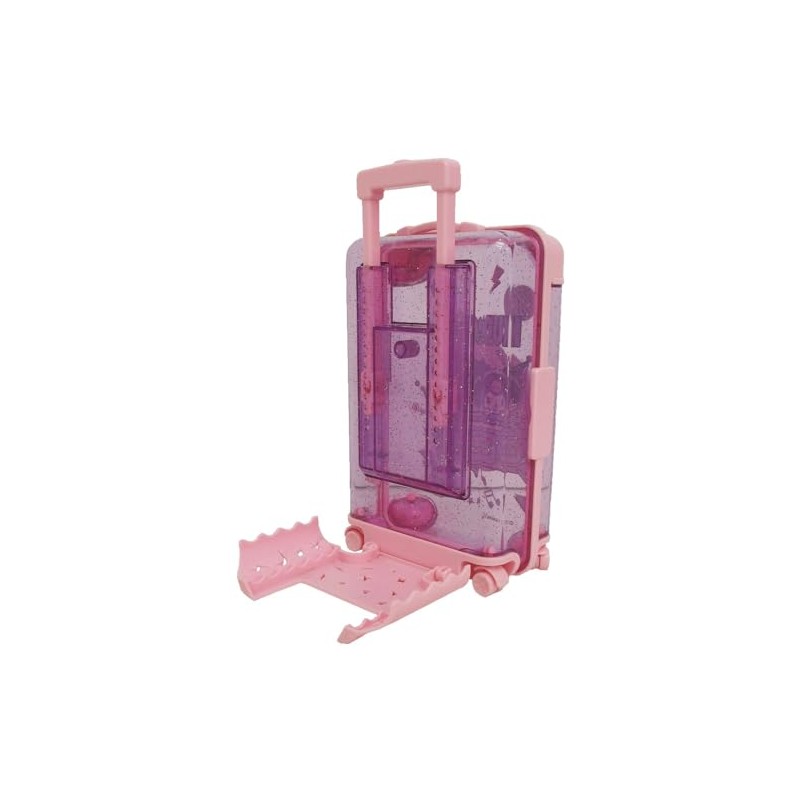 Sanrio Characters Stand-equipped Mini Carry Case 3, Kuromi SR-0107KR
