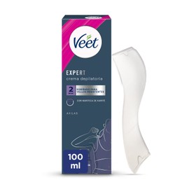 Veet Expert Hair Removal Cream for Women with Roll-On Applicator with Shea Matteca 100ml