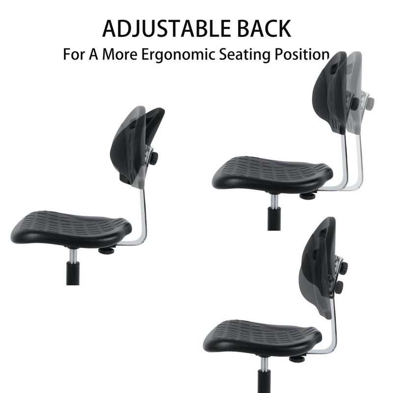 TAKE UR SEAT® Deluxe Heavy Duty Drafting Lab Stool Chair,