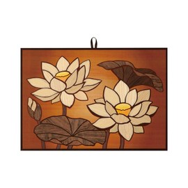 Cherry Blossom 6480065 Natural Wood Cherry Blossom Lotus Flower