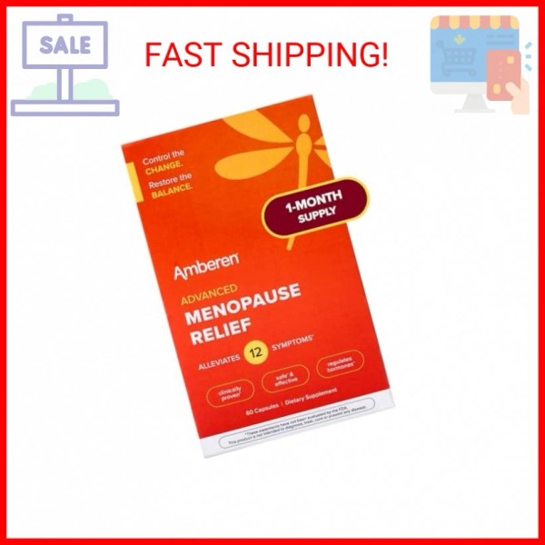 Amberen: Safe Multi-Symptom Menopause Relief. Clinically Shown to Relieve 12