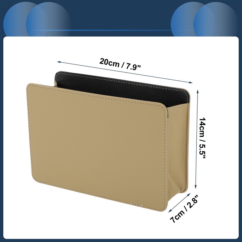 INFINAUTO Car Trash Can Car Door Back Seats 7.9" Length