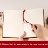 Soft Faux Leather Thick 640 Pages Blank Notebook A5 Daily