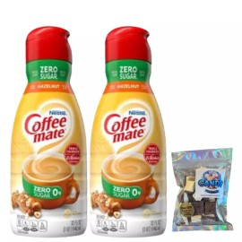 Coffee-mate CoffeeMate Sugar Free Hazelnut Liquid Coffee Creamer 32 oz. 2 Pack