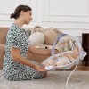 Silla Mecedora Para Bebe Con Vibracion Y Melodias Color Azul