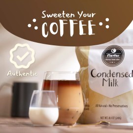 Flavfar Sweetened Condensed Milk Leche Condensada 24 counts