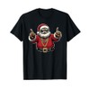 Santa Claus Christmas Outfit Christmas Gifts T-Shirt, black