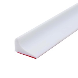 Skimmer Washbasin Water Block Strip Water Stopper Bathroom Shower Barrier Splash Prevention Fall Prevention Folding Sealing Strip 78.7 inches (200 cm) White Waterproof Strip Sink Bathtub Kitchen