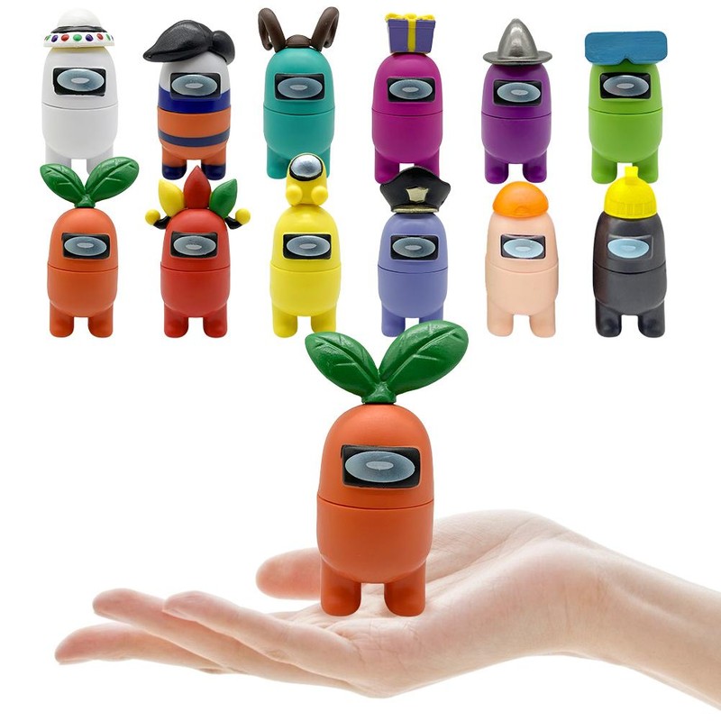 12PCS Toys Collection Game Figures Model Toys Party Favors for