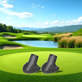 Golf Bag Stand Feet Replacement, Necessary Golf Club Bag Accessories Strong Grip,Wear-Resistent Golf Bag Rubber Feet Replacement,Easy to Install
