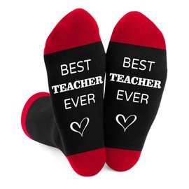 Teacher Gifts,Teacher End of The Year Thank You Leaving Retirement End of Term Christmas Xmas Valentines Funny Graduation Appreciation Unique Assistant Gifts for Women for Teachers Socks Gift Ideas