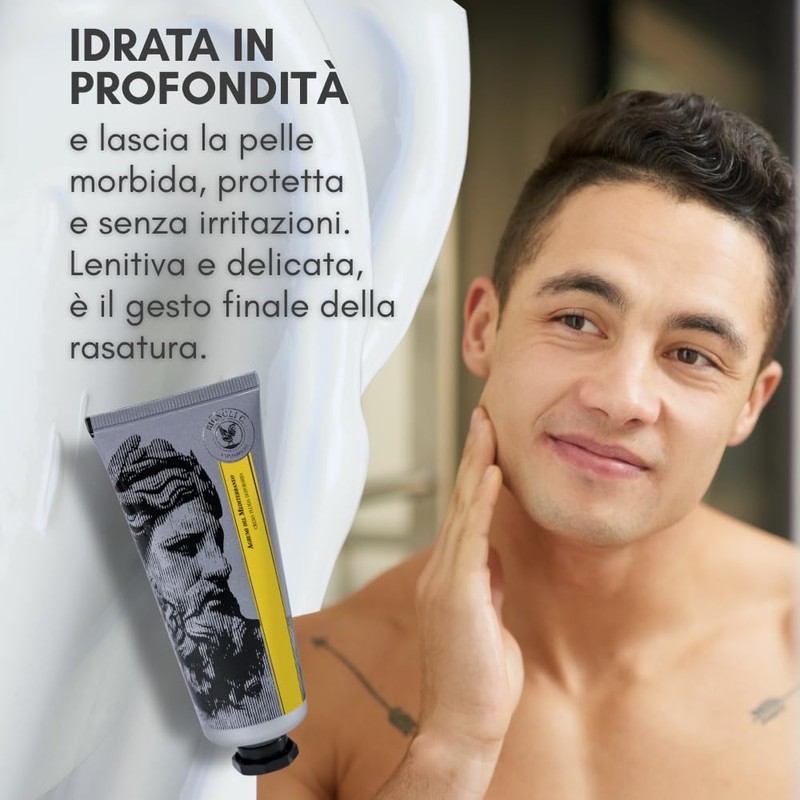 Bignoli Crema dopobarba uomo Artigianale - 75ml – Lenitiva e