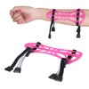Archery Arm Guard TPE Adjustable Protective 2 Strap Forearm Protector