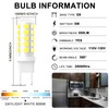 G8 LED Bulb Dimmable, 120V 50W Microwave Light Bulbs Replacement