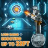 EREBJENH Cool Muzzle Flame Electric Water Gun Toy for Kids