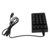 Mechanical Numeric Keypad Wired 21 Keys Blue Switch Color LED