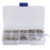 360pcs M2.5 Cross Stainless Steel Screw Bolt Nut Washer Assortment