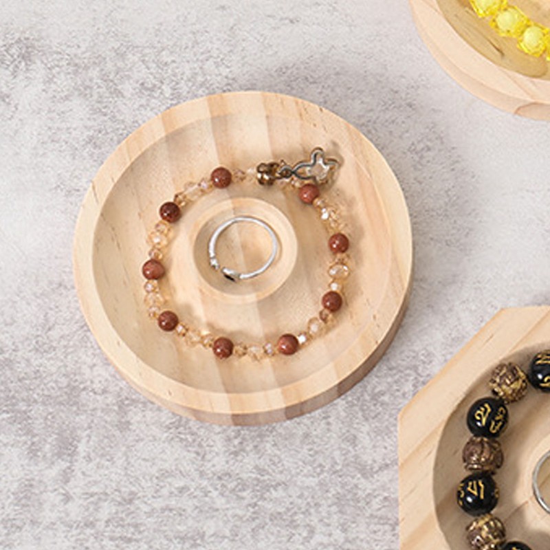 10pcs Bead Bracelet Display Tray Multipurpose Stylish Elegant Round Shape