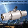 Whisary UHF Lightning Arrestor PL-259 Lightning Surge Protector UHF Male