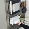 Magnetic Tissue Holder, Magnetic Glove Tissue Dispenser No Punching, Versatile