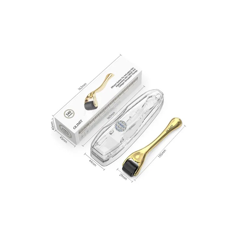 Dermaroller Barba 0.5 Mm Facial Cabello O Rodillo Para Barba