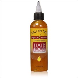 Salon Pro Hair Food, Coconut Oil With Almond & Olive Oil, 4 Ounce