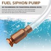 NTNEV 3/4" Car Safety Siphon Hose, Fit for Gasoline/Fuel/Water Transfer,