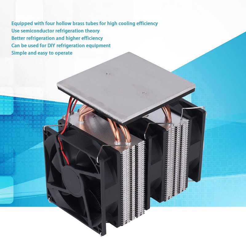 ANKROYU Semiconductor Refrigeration Equipment, Electronic Thermoelectric Cooler, Semiconductor Peltier Cooling