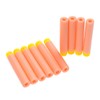 KONTONTY 100pcs Z Shape Soft for War Game Series Safe Material Design Orange Color Compatible with Original Blasters