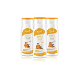 Kisra Honey & Almond Deep Nourishing & Skin Brighteneing Body Lotion (Pack Of 3)