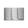 Safe Seed Stainless Steel Metal Wallet Stamp Plate Seed Phrase