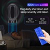 Snrigw Replacement Remote for Dyson DP01/DP03/TP02/TP03 (Blue) Compatible with Pure