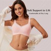 MOEOZLLO V Lace Bras for Women No Underwire Seamless Bralettes