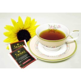 Janat Earl Grey Tea Bags, 0.07 oz (2 g) x 50p (Set of 2)