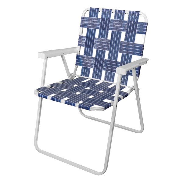 Rio Brands BY055-0138 Web Fold Chair, Blue