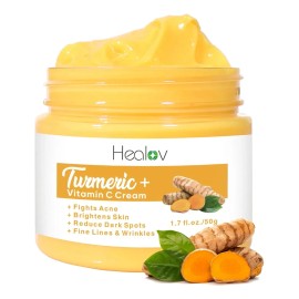 Crema Facial De Cúrcuma Para Rostro Y Cuerpo - Loción Aclara